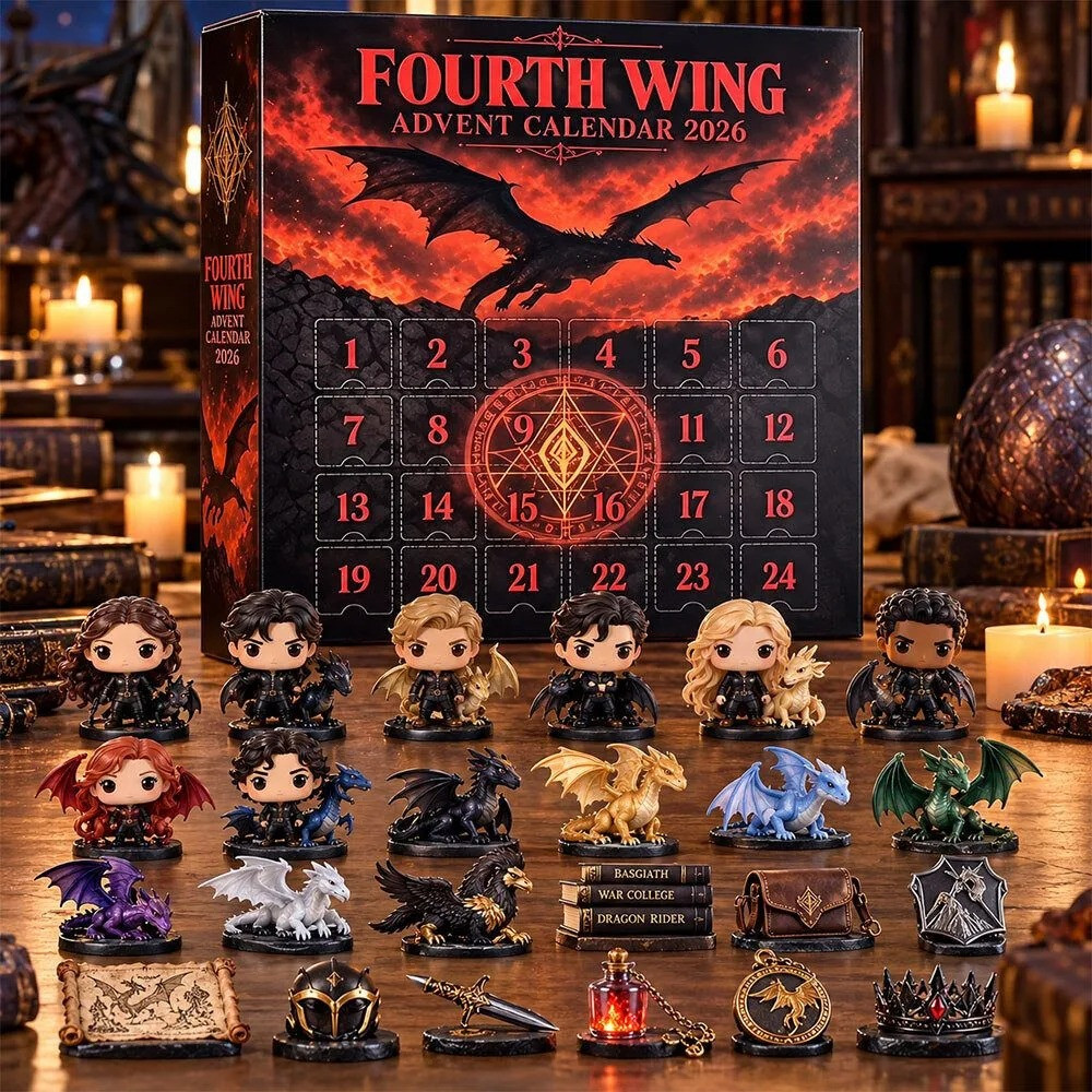 Fourth Wing Advent Calendar 2026 Fourth Wing Xmas Advent Calendar Gift For Boys