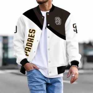 Limited Edition – Customized MLB San Diego Padres Satin Varsity & Baseball Jacket