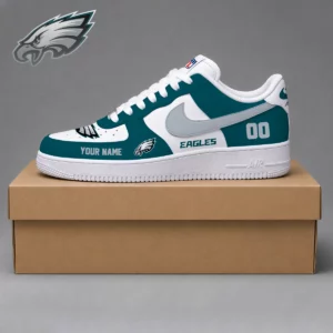 Limited Edition – Customized NFL Philadelphia Eagles Af1 Shoes