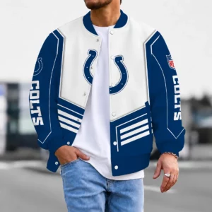 Limited Edition – Customized NFL Indianapolis Colts Satin Varsity & Baseball Jacket