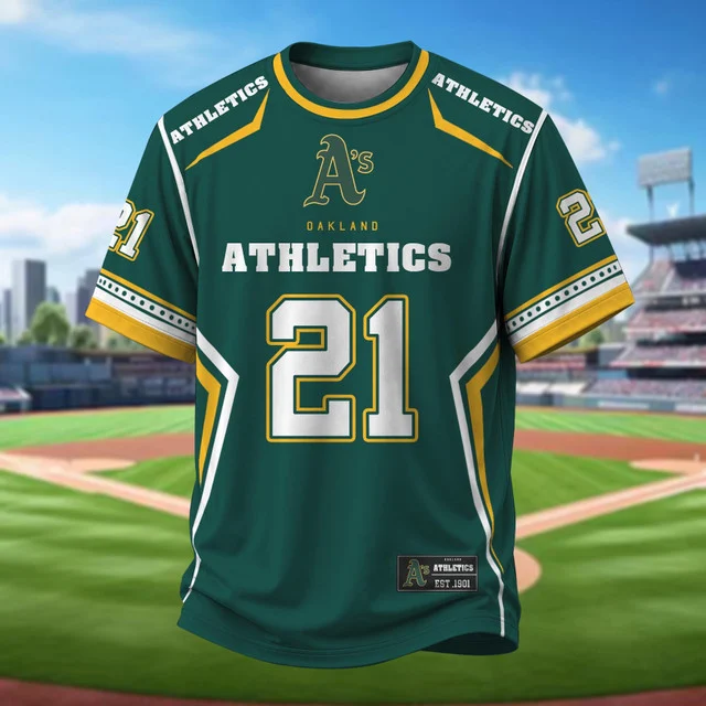 Limited Edition – Customized MLB Oakland Athletics T-Shirt, Hoodie, Zip Hoodie - Image 2