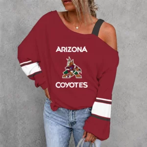 Limited Edition – Customized NHL Arizona Coyotes Drop Shoulder Sweatshirt