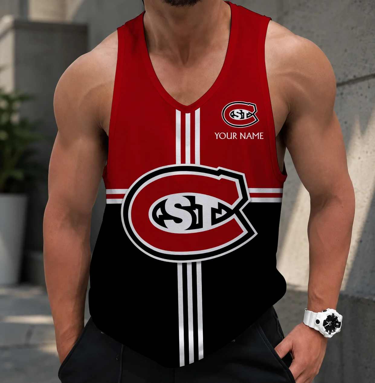 Limited Edition – Customized NCAA St. Cloud State Huskies Unisex Tank Top