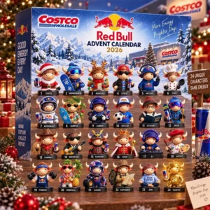 Costco Red Bull Christmas Advent Calendar 2026 Xmas Countdown Christmas Gift For Cow Lovers