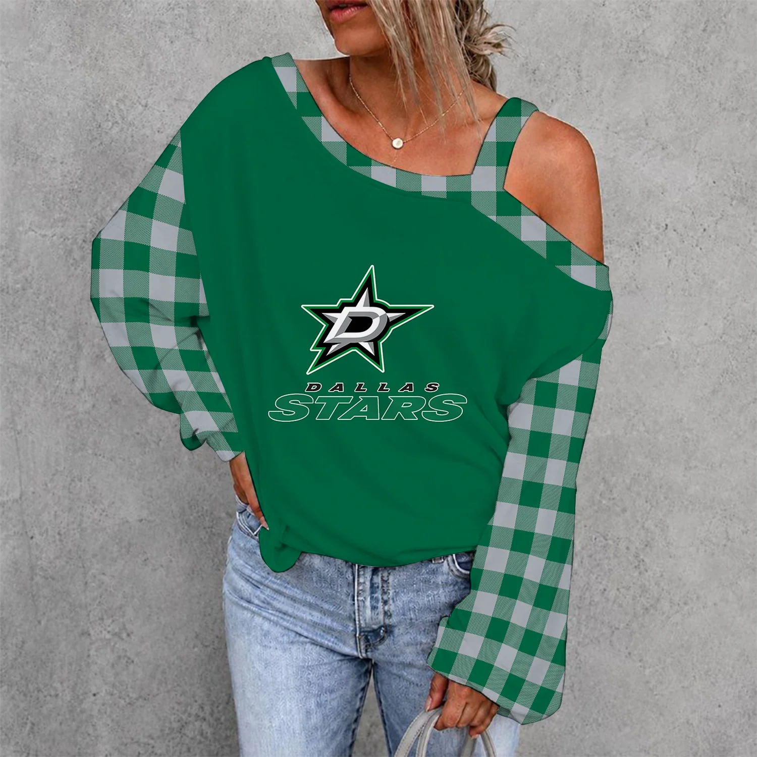 Limited Edition – Customized NHL Dallas Stars Drop Shoulder Sweatshirt