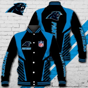 Limited Edition – Customized NFL Carolina Panthers Satin Varsity & Baseball Jacket