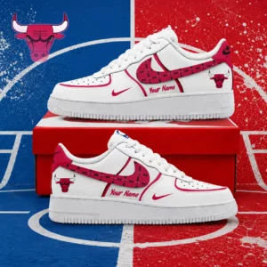 Limited Edition – Customized NBA Chicago Bulls Af1 Sneakers