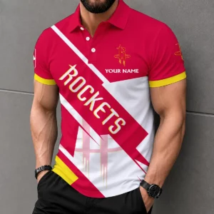 Limited Edition – Customized NBA Houston Rockets Polo Shirt