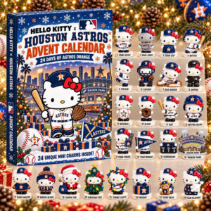 Hello Kitty x Houston Astros 2026 Christmas Advent Calendar Astros Xmas Calendar