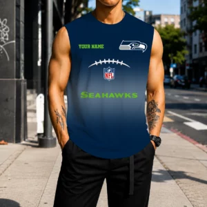 Limited Edition – Customized NFL Seattle Seahawks Men’s Gym Shirt