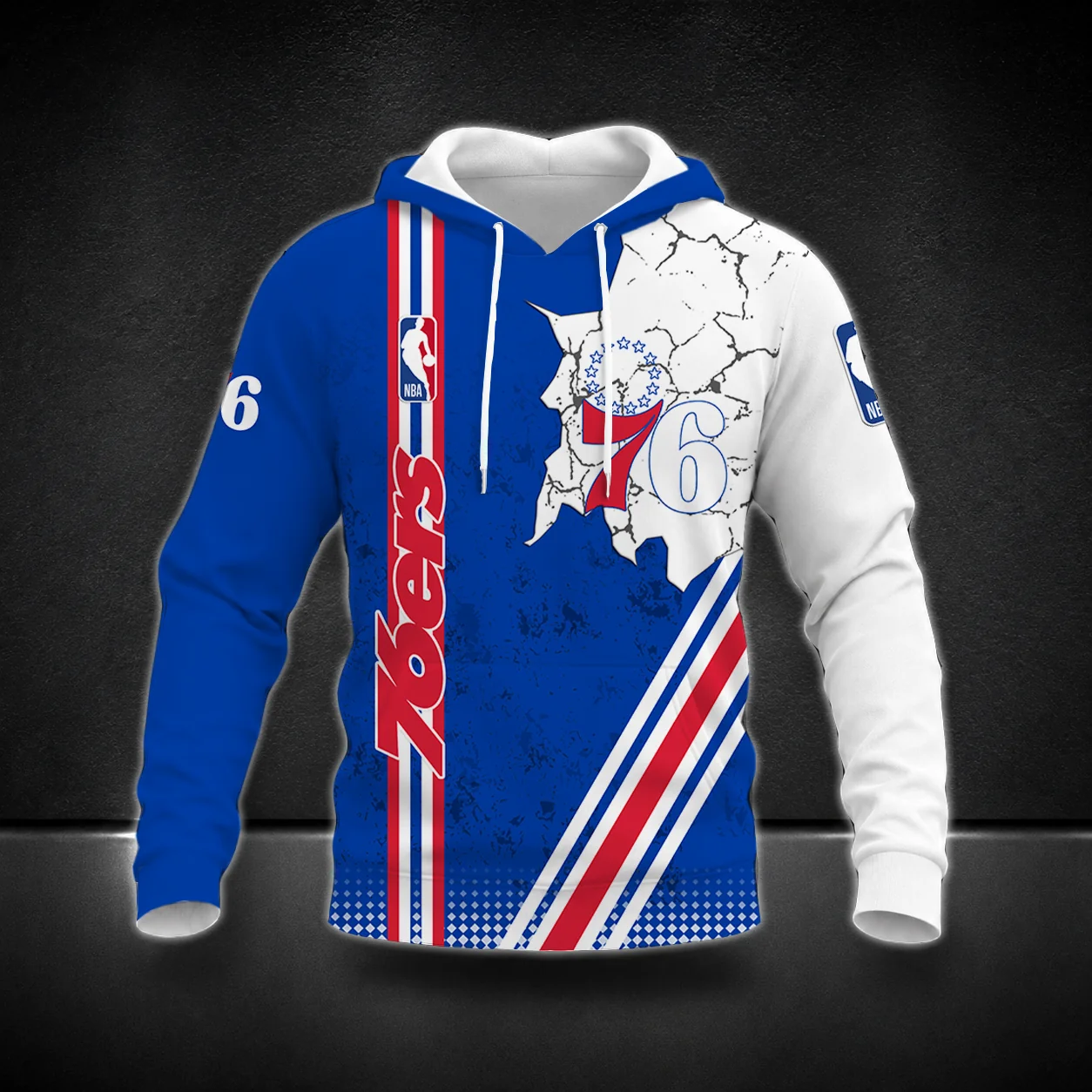 Limited Edition – Customized NBA Philadelphia 76Ers T-Shirt, Polo Shirt, Sweatshirt, Hoodie & Zip Hoodie