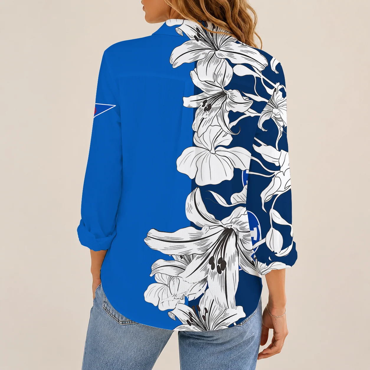 Limited Edition – Customized NCAA Byu Cougars Women Casual Shirt - Image 2