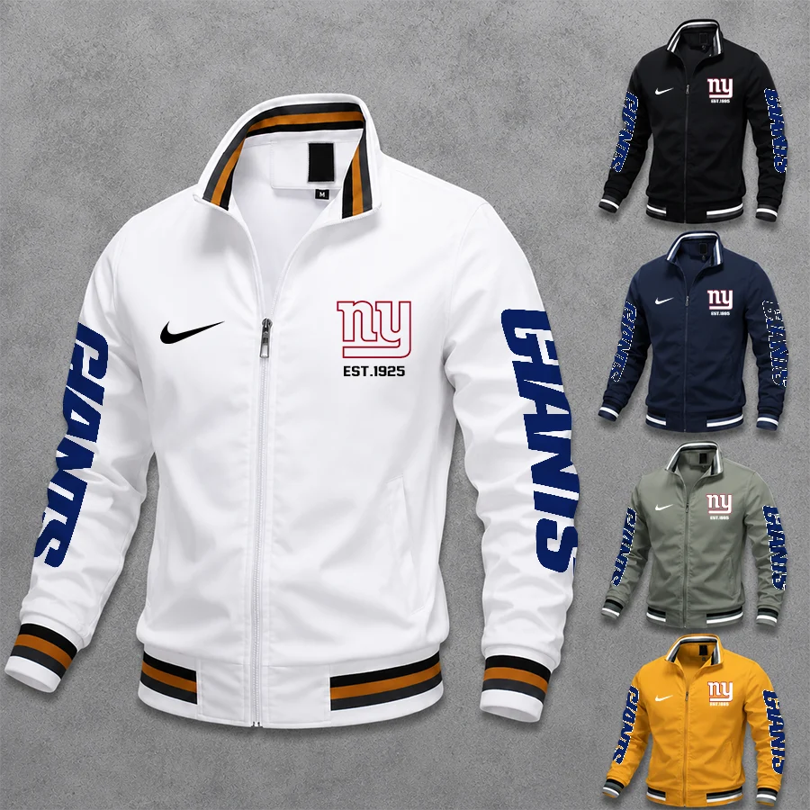 Limited Edition – Customized NFL New York Giants Men’s Casual Jacket