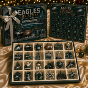 Philadelphia Eagles Christmas Advent Calendar Philadelphia Football Fan Gift