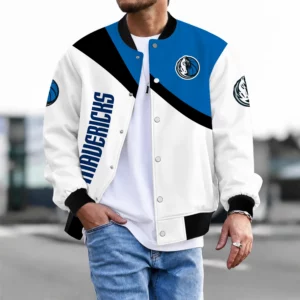 Limited Edition – Customized NBA Dallas Mavericks Baseball Jacket, Satin Varsity Jacket