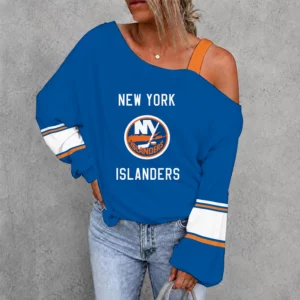 Limited Edition – Customized NHL New York Islanders Drop Shoulder Sweatshirt
