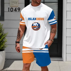 Limited Edition – Customized NHL New York Islanders Unisex T-Shirt & Shorts Set