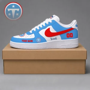 Limited Edition – Customized NFL Tennessee Titans Af1 Shoes