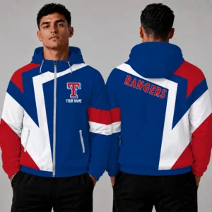 Limited Edition – Customized MLB Texas Rangers Windbreaker Jacket
