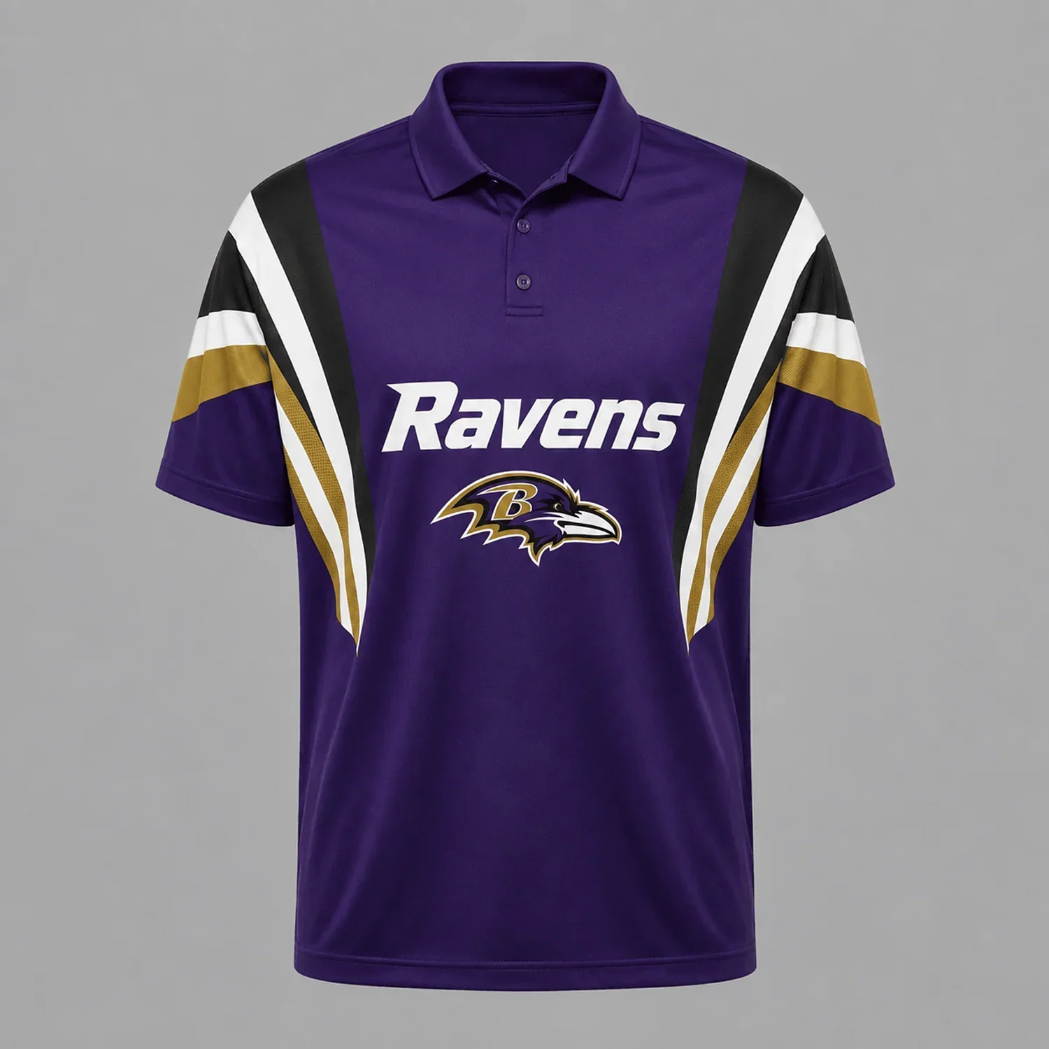Limited Edition – Customized NFL Baltimore Ravens Polo Shirt