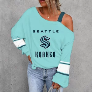 Limited Edition – Customized NHL Seattle Kraken Drop Shoulder Sweatshirt