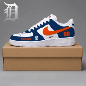 Limited Edition – Customized MLB Detroit Tigers Af1 Shoes