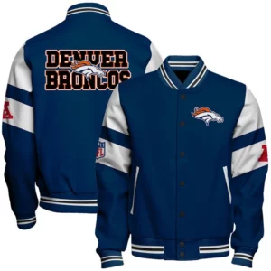 Limited Edition – Customized NFL Denver Broncos Satin Varsity & Baseball Jacket