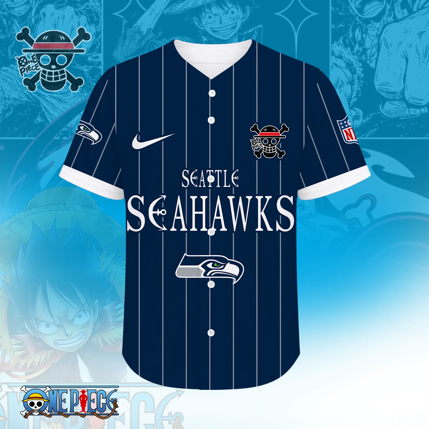 Limited Edition – Customized NFL Seattle Seahawks Baseball Jersey