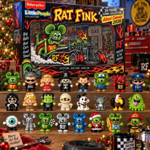 Little People Collector Rat Fink 2026 Advent Calendar 24 Day Christmas Countdown