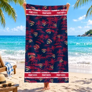 Limited Edition – Customized NHL Florida Panthers Beach Towel