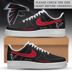 Limited Edition – Customized NFL Atlanta Falcons Af1 Shoes