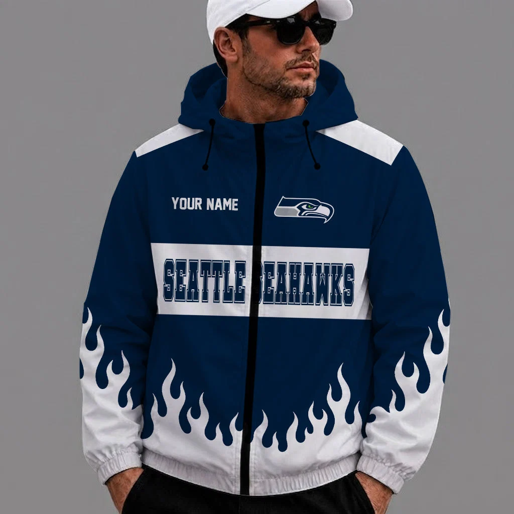 Limited Edition – Customized NFL Seattle Seahawks Windbreaker Jacket