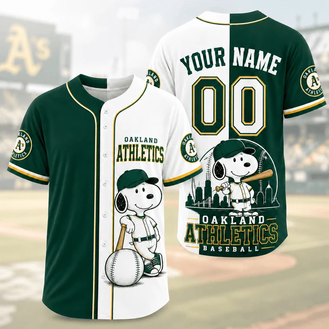 Limited Edition – Customized MLB Oakland Athletics Baseball Jersey