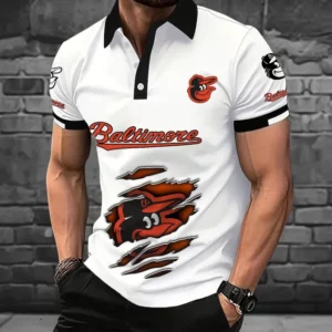 Limited Edition – Customized MLB Baltimore Orioles Polo Shirt