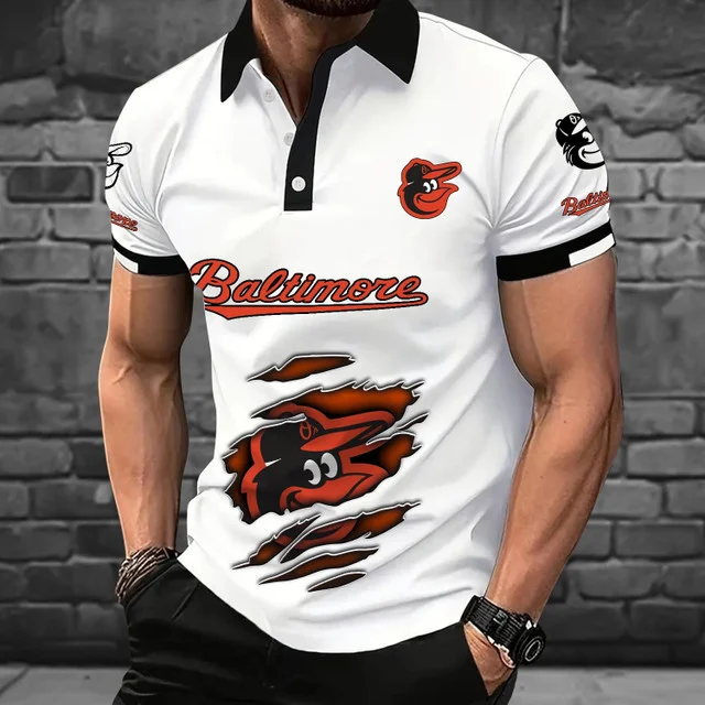 Limited Edition – Customized MLB Baltimore Orioles Polo Shirt