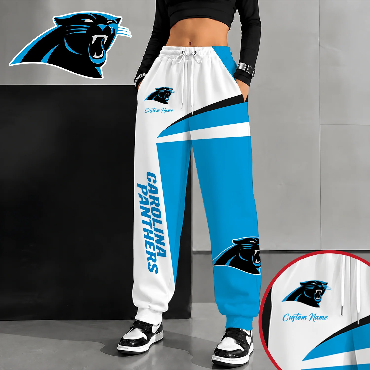 Limited Edition – Customized NFL Carolina Panthers Sweatpants