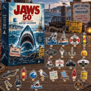 Jaws 50th Anniversary Advent Calendar 2026 24 Days Christmas Countdown Gift Ideas