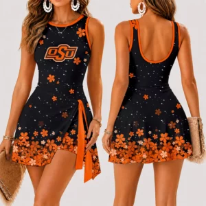 Limited Edition – Customized NCAA Oklahoma State Cowboys Women’s Summer Skort Dress