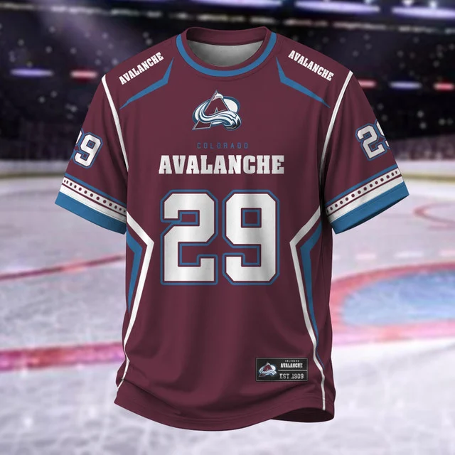Limited Edition – Customized NHL Colorado Avalanche T-Shirt, Hoodie, Zip Hoodie - Image 2