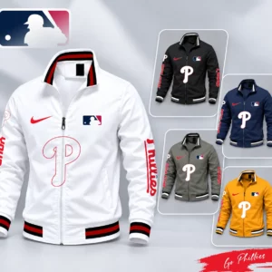 Limited Edition – Customized MLB Philadelphia Phillies Multicolor Men’s Casual Jacket