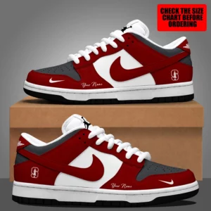 Limited Edition – Customized NCAA Stanford Cardinal Dunk Low Shoes