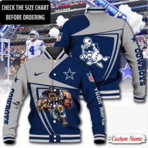 Limited Edition – Customized NFL Dallas Cowboys Satin Varsity & Baseball Jacket