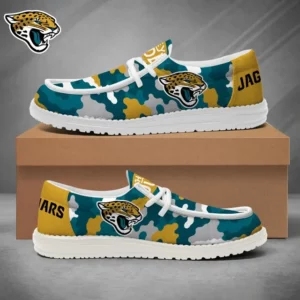 Limited Edition – Customized NFL Jacksonville Jaguars Loafer Shoes