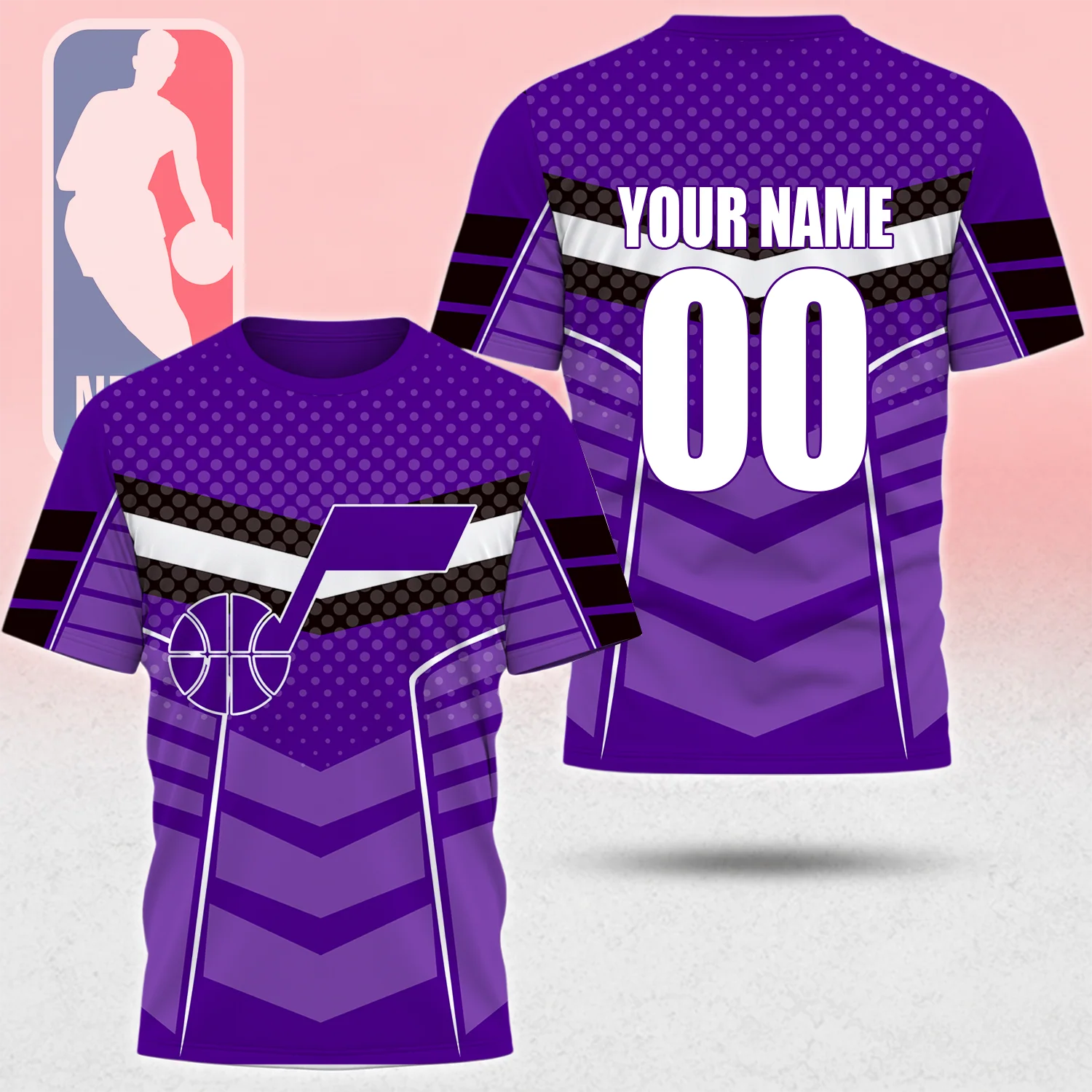 Limited Edition – Customized NBA Utah Jazz Unisex T-Shirt