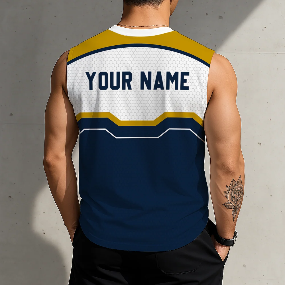 Limited Edition – Customized NCAA Notre Dame Fighting Irish Men’s Gym Shirt - Image 2