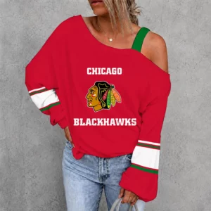 Limited Edition – Customized NHL Chicago Blackhawks Drop Shoulder Sweatshirt