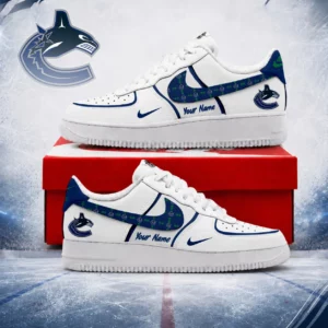 Limited Edition – Customized NHLcouver Canucks Af1 Shoes