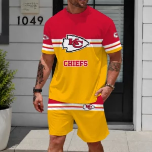 Limited Edition -customized NFL Kansas City Chiefs Unisex T-Shirt & Shorts Set