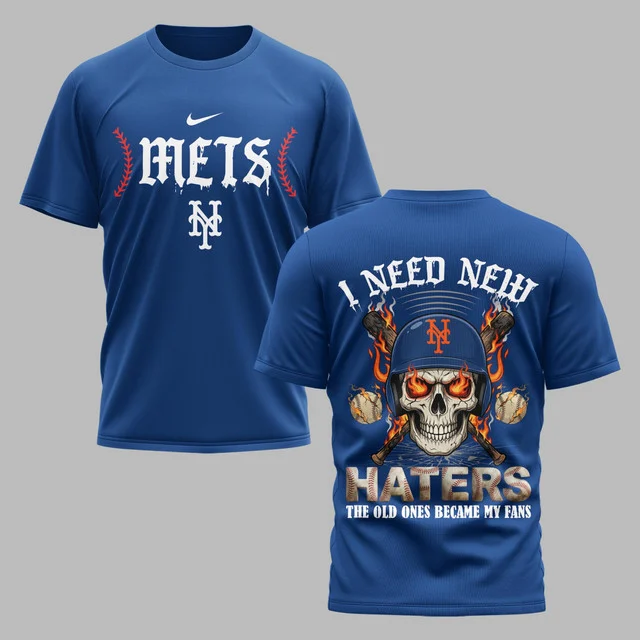 Limited Edition – Customized MLB New York Mets Muticolor T-Shirt - Image 2