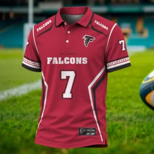 Limited Edition – Customized NFL Atlanta Falcons Polo Shirt